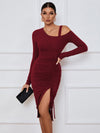 Luxury L'Affaire's Women’s Long Sleeve Off The Shoulder Neckline Dress