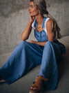 Luxury L'Affaire's Women's Loose Casual Fashion Denim Overalls