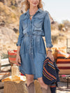 Luxury L'Affaire's Retro Cotton Denim Dress