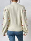 Luxury L'Affaire's Women's Colour Beaded Women's Knitwear Women's Fashion Sweater