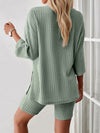 Luxury L'Affaire: Elevate Your Style - New Elegant, Fashionable and Casual Round Neck Mid-Sleeve Suit