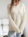 Luxury L'Affaire Embrace Comfort and Style - New Casual Round Neck Long Sleeve Knitted Sweater
