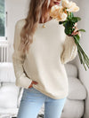 Luxury L'Affaire Embrace Comfort and Style - New Casual Round Neck Long Sleeve Knitted Sweater