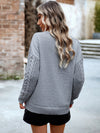 Luxury L'Affaire Embrace Comfort and Style - New Casual Round Neck Long Sleeve Knitted Sweater