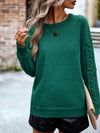 Luxury L'Affaire Embrace Comfort and Style - New Casual Round Neck Long Sleeve Knitted Sweater