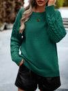 Luxury L'Affaire Embrace Comfort and Style - New Casual Round Neck Long Sleeve Knitted Sweater
