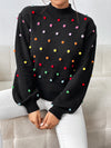 Luxury L'Affaire's Women's Colour Beaded Women's Knitwear Women's Fashion Sweater