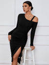 Luxury L'Affaire's Women’s Long Sleeve Off The Shoulder Neckline Dress