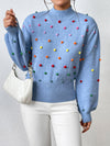 Luxury L'Affaire's Women's Colour Beaded Women's Knitwear Women's Fashion Sweater